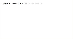 Desktop Screenshot of joeyborovicka.com